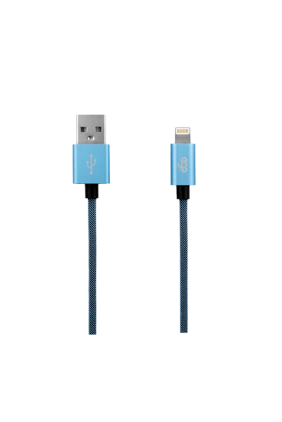 EGO LIGHTNING CABLE 200CM- BLUE